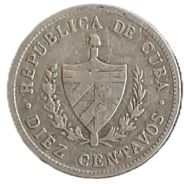 10 Centavos 1915 VF - Imagen 2