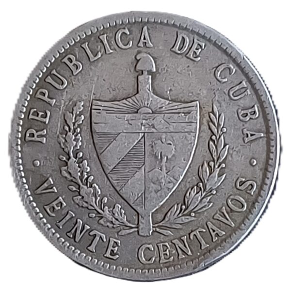 20 Centavos 1949 VF - Imagen 2