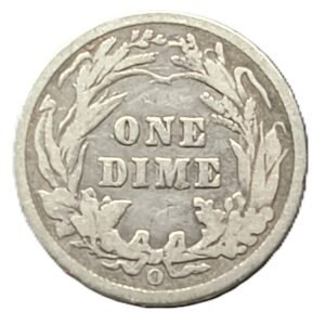 Barber Dime 1903 (o) VF reverso