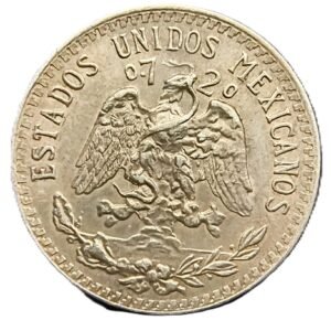 20 Centavos México 1942 AU reverso
