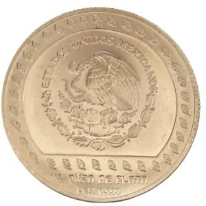 1/2 oz Guerrero Águila 1992 México reverso