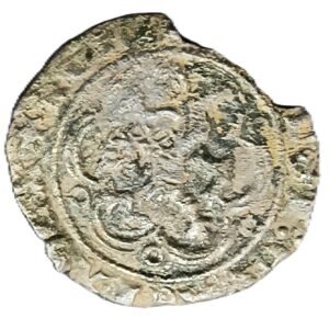 Blanca Juan II Castilla y León VF reverso