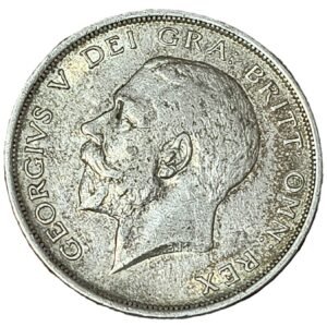 ½ Crown George V 1915 XF