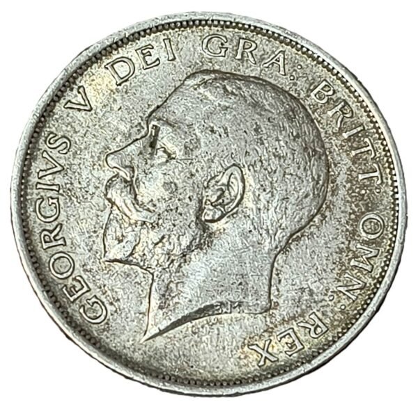 ½ Crown George V 1915 XF