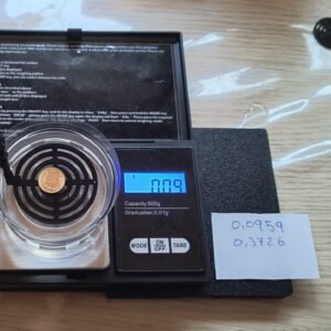 Soporte Fijo para Medición de Densidad de Monedas reverso