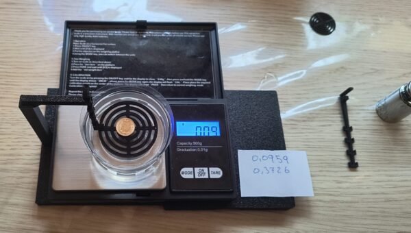 Soporte Fijo para Medición de Densidad de Monedas - Imagen 2