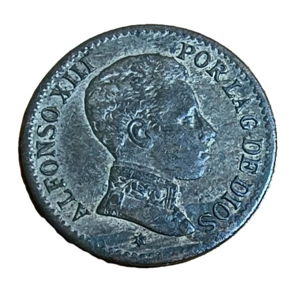 1 Céntimo de Peseta 1906 Bronce
