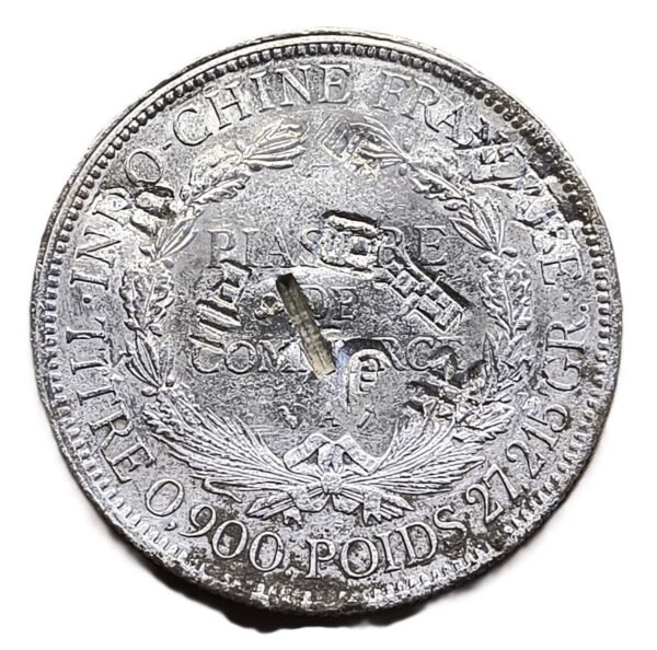 1 Piastra 1885 Indochina Francesa - Imagen 2