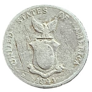 10 Centavos de Peso Filipinas 1944 reverso