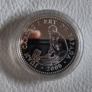 2000 Pesetas XXV Aniversario Proclamación reverso