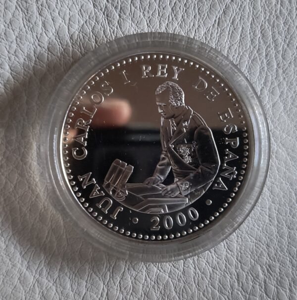 2000 Pesetas XXV Aniversario Proclamación - Imagen 2