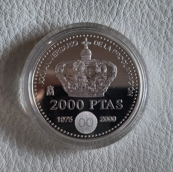 2000 Pesetas XXV Aniversario Proclamación