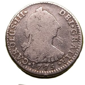 1 Real Carlos III 1775 J.R. Potosí