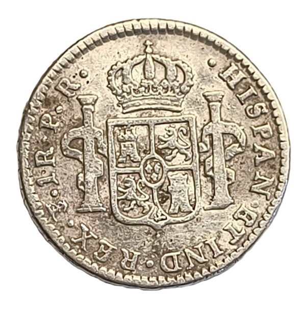 1 Real Carlos III 1779 P.R. Potosí - Imagen 2