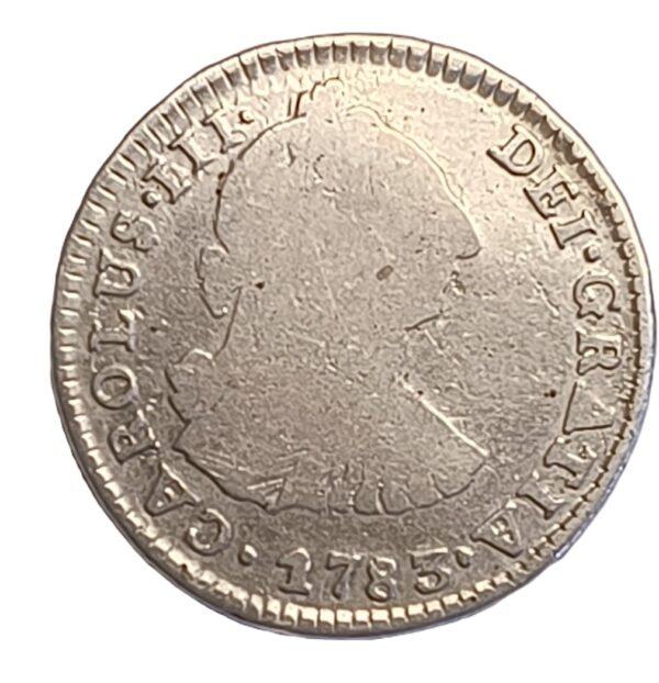 1 Real Carlos III 1783 P.R. Potosí