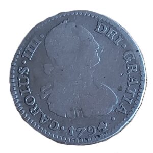 1 Real Carlos IIII 1794 P.R. Potosí