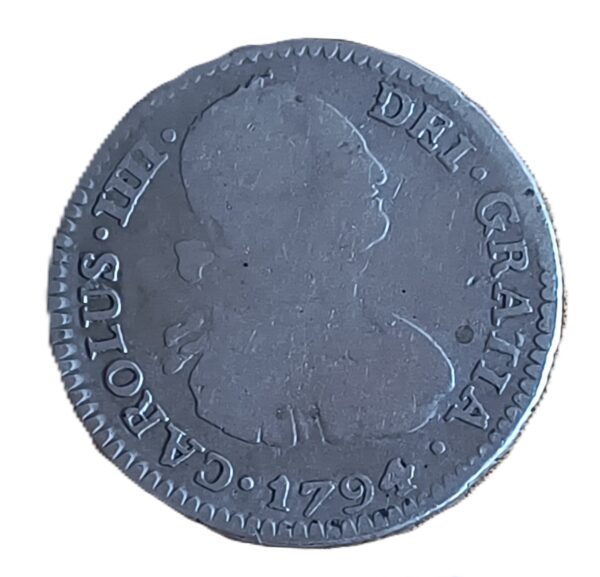 1 Real Carlos IIII 1794 P.R. Potosí