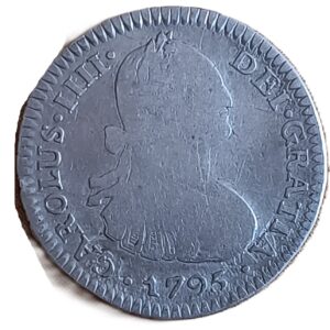 1 Real Carlos IIII 1795 P.R. Potosí
