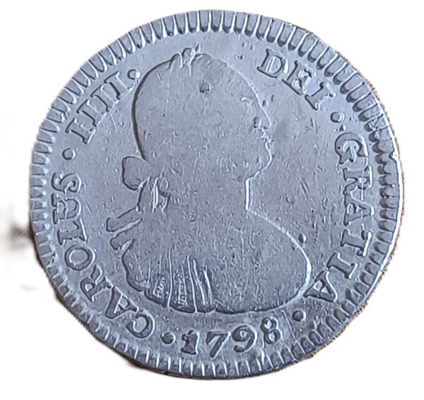 1 Real Carlos IIII 1798 P.R. Potosí