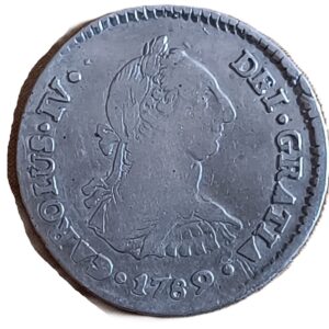 1 Real Carlos IV 1789 P.R. Potosí