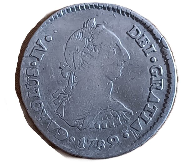 1 Real Carlos IV 1789 P.R. Potosí