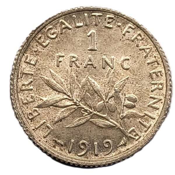 1 Franc 1919 - Imagen 2