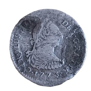1 Real Carlos III 1773 Potosí