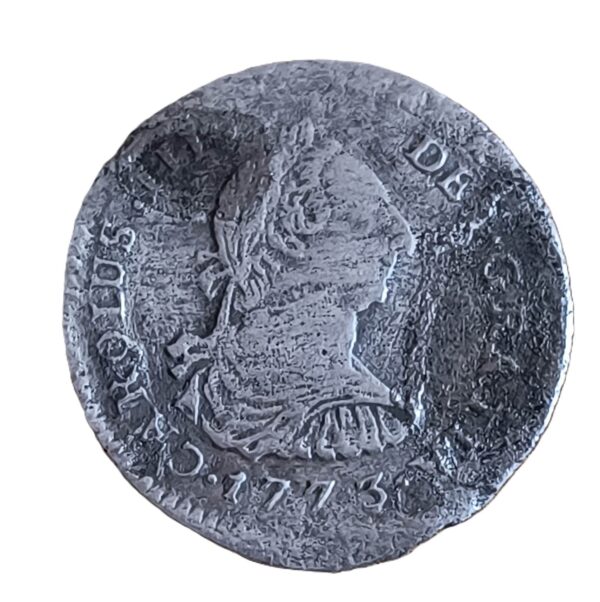 1 Real Carlos III 1773 Potosí