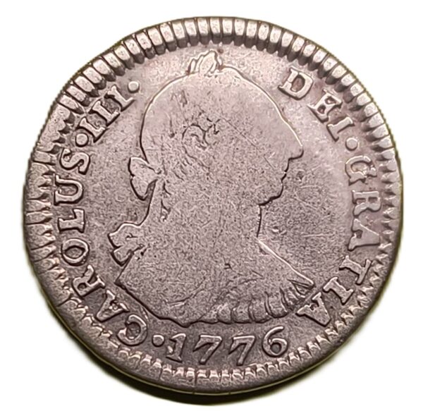 1 Real 1776 Carlos III Potosí VF