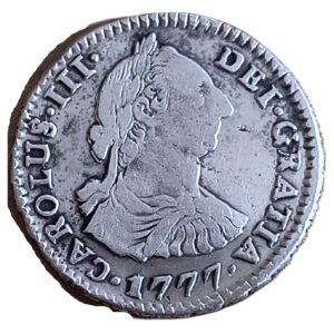 1 Real Carlos III 1777 Potosí