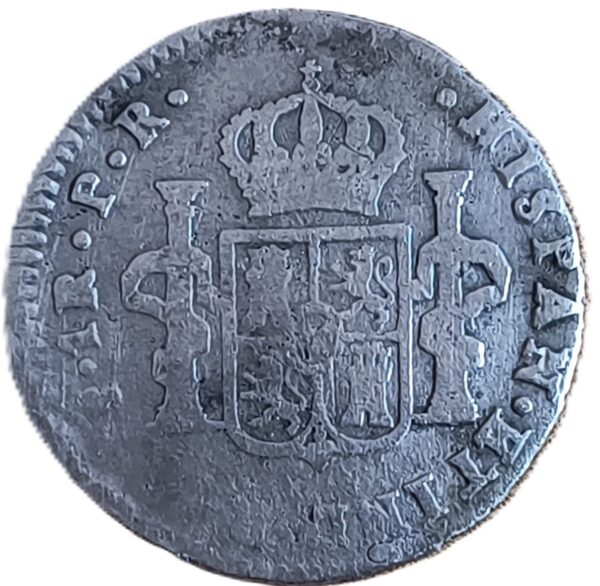 1 Real Carlos III 1782 Potosí - Imagen 2