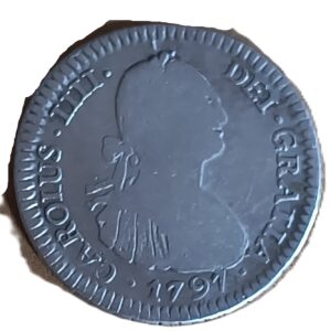 1 Real Carlos IIII 1791 Potosí