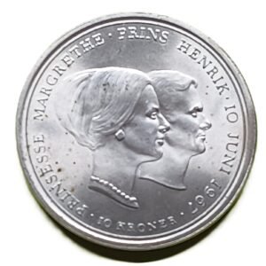 10 Kroner Dinamarca 1967