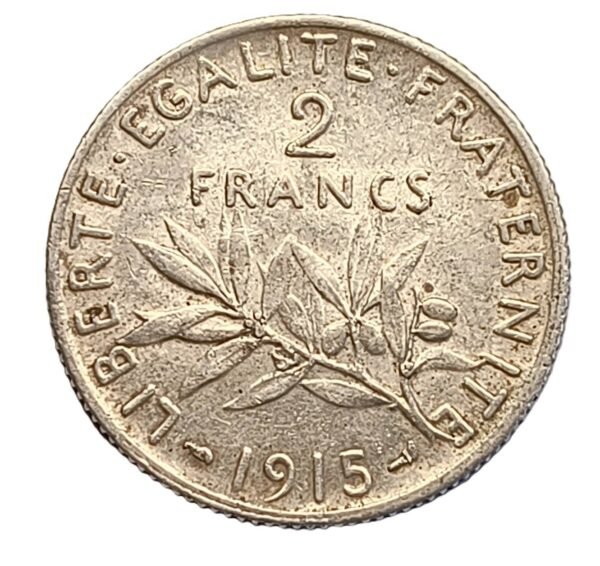 2 Francs 1915 - Imagen 2