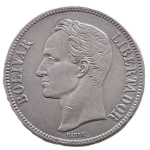 5 Bolívares 1929 Venezuela
