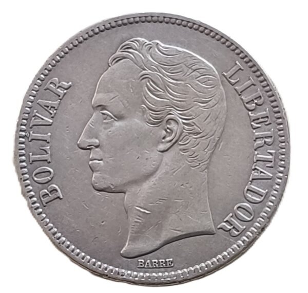 5 Bolívares 1929 Venezuela