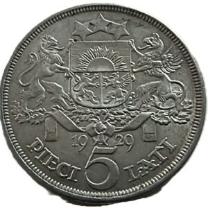 5 Lati 1929 reverso