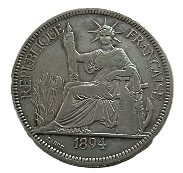 Piastra de Indo-China Francesa, 1894