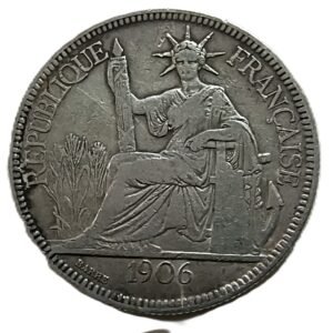 Piastra de Indo-China Francesa, 1906