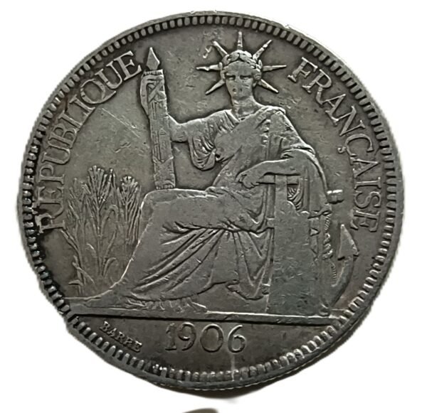 Piastra de Indo-China Francesa, 1906