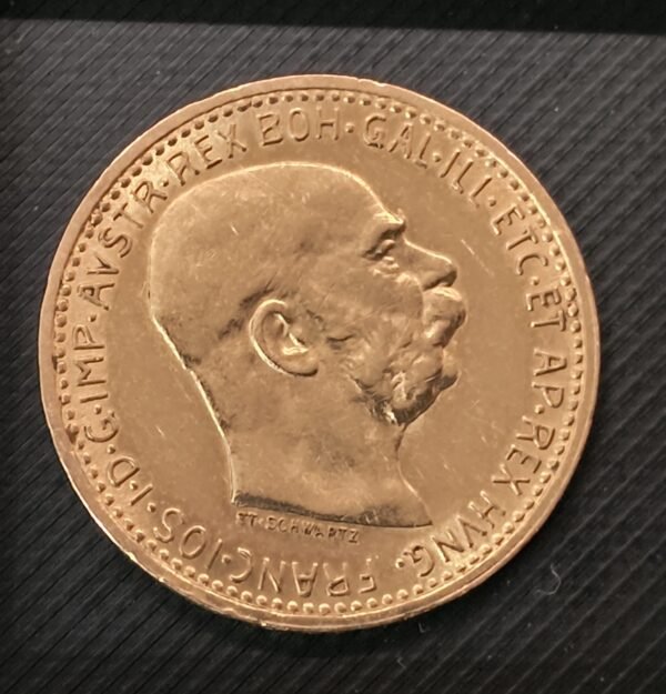 10 Coronas Oro 1910 Austria – Francisco José I