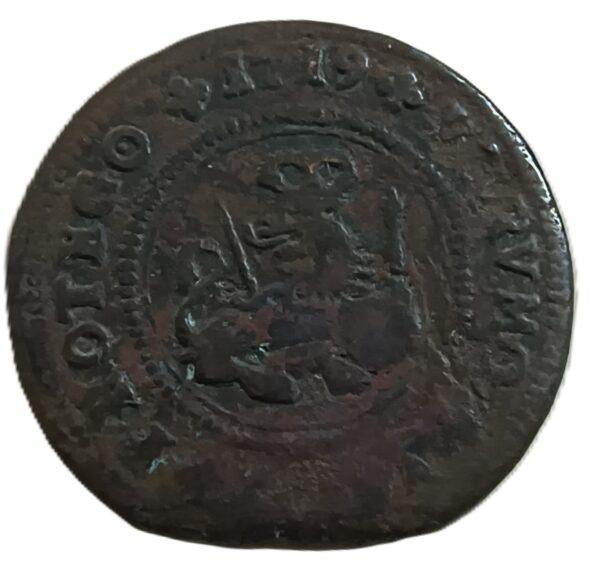 4 Maravedís 1719 Zaragoza Felipe V