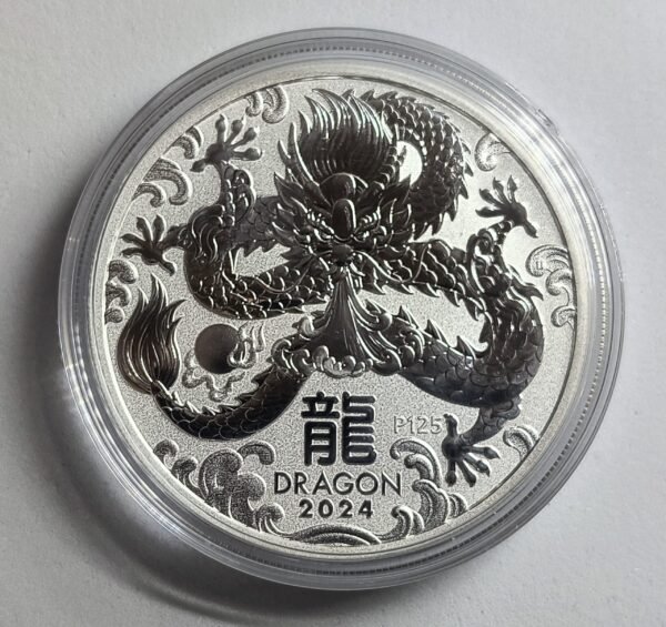 1 oz Año del Dragón 2024