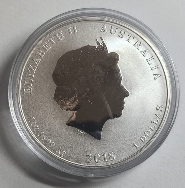 1 oz  Año del Perro 2018 - Imagen 2