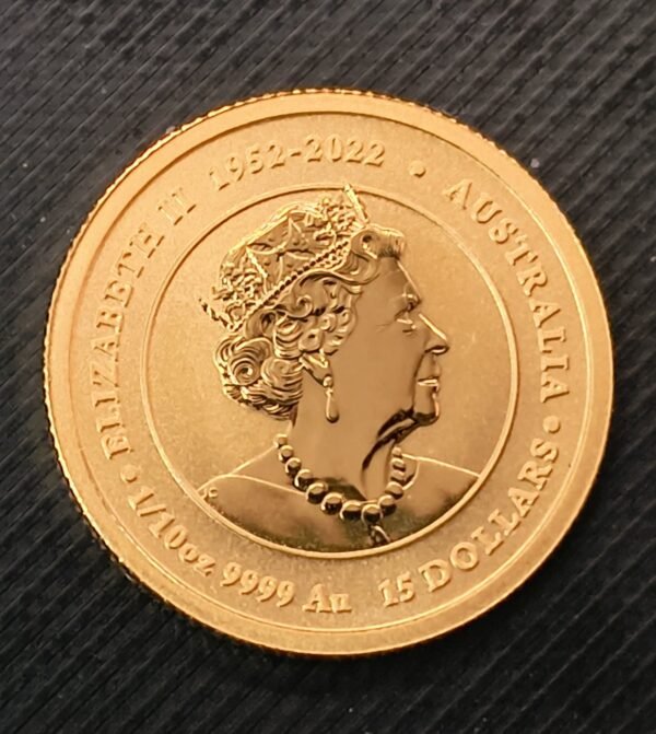 Año del Dragón Oro 2024 Australia 1/10 oz - Imagen 2
