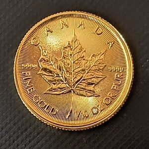 Maple Leaf Oro 2024 Canadá 1/10 oz