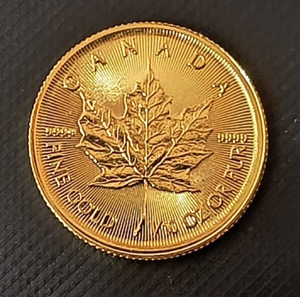 Maple Leaf Oro 2024 Canadá 1/10 oz