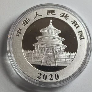Panda 2020 China 30 g reverso