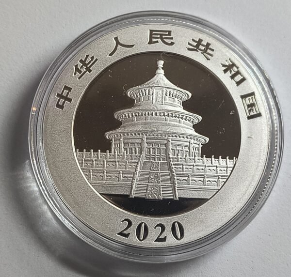 Panda 2020 China 30 g - Imagen 2