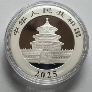 Panda 2025 China 30 g reverso